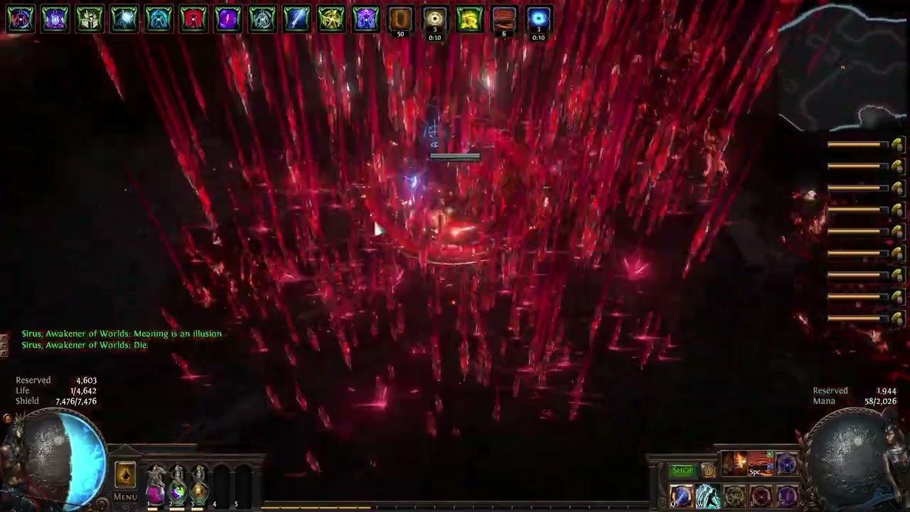 Energy Blade CoC Bladefall Inqusitor 3.18 Sirus phase3