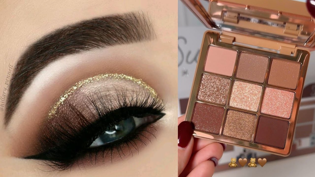 Bridal eye makeup tutorial for brown eyes practice on eye dummy 