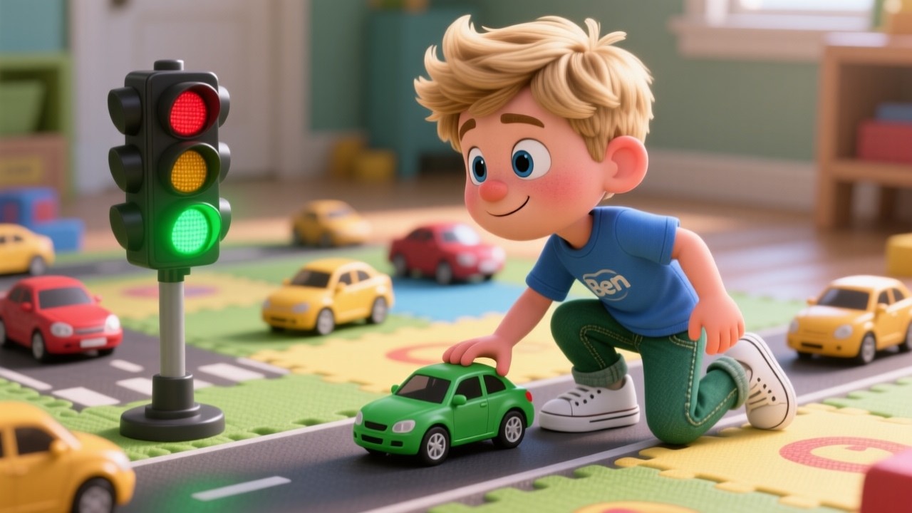 Baby Benz Numbers 🚗🔢 | Fun Counting Nursery Rhyme for Kids | Sing & Learn