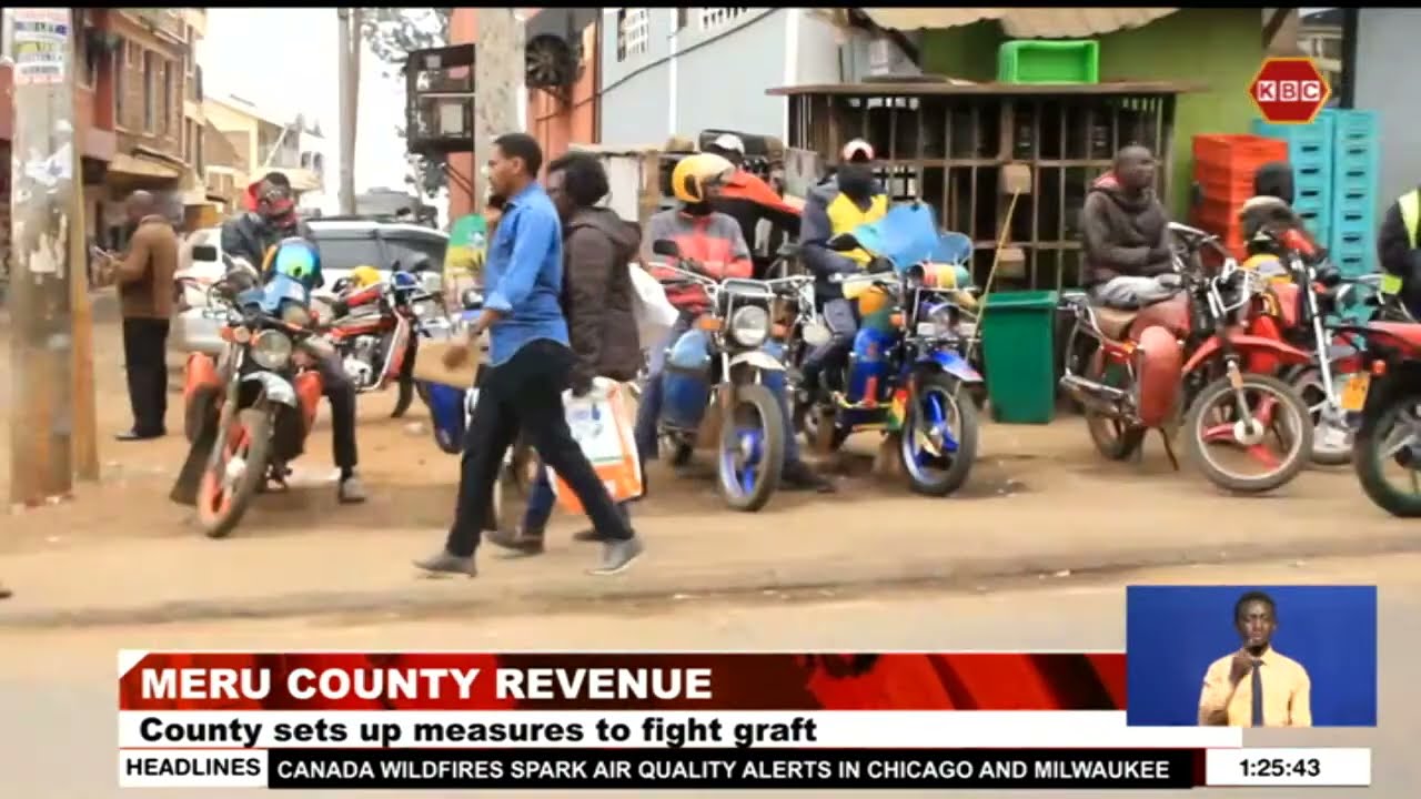 Meru County projects to collect Shs 710M revenue in the next financial year