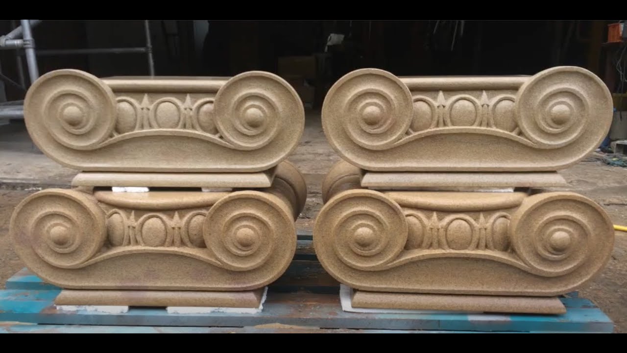 Stonemasonry - MAINSTONE CARVING Ionic Capital Carving
