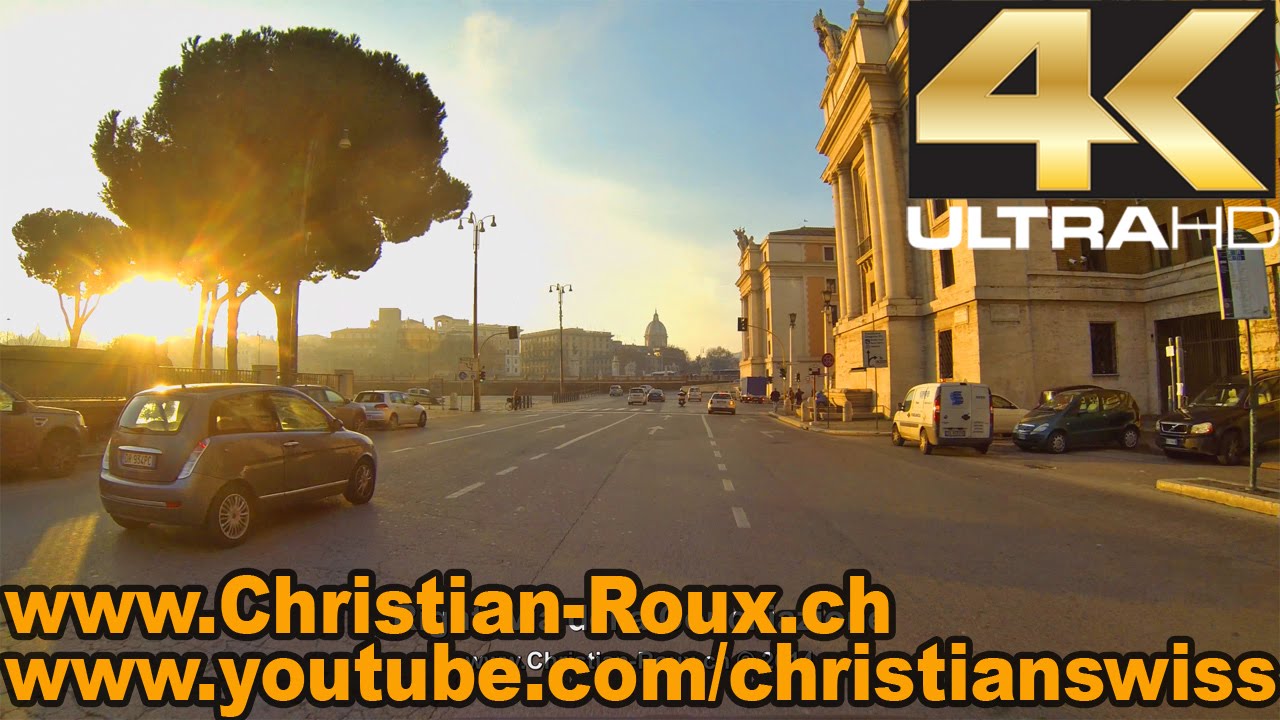 UHD/4K - Italy 269 (Camera on board): Rome / Roma (GoPro Hero3)