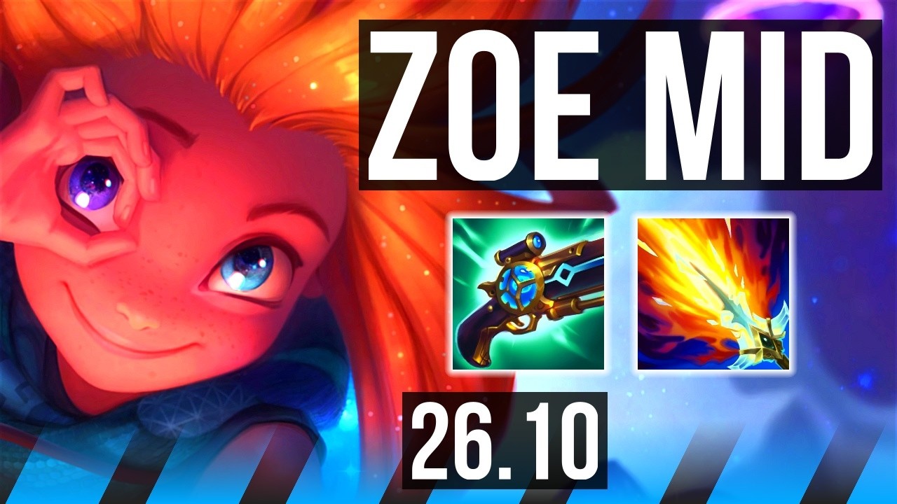 ZOE vs AKALI (MID) | KR Challenger | 26.10