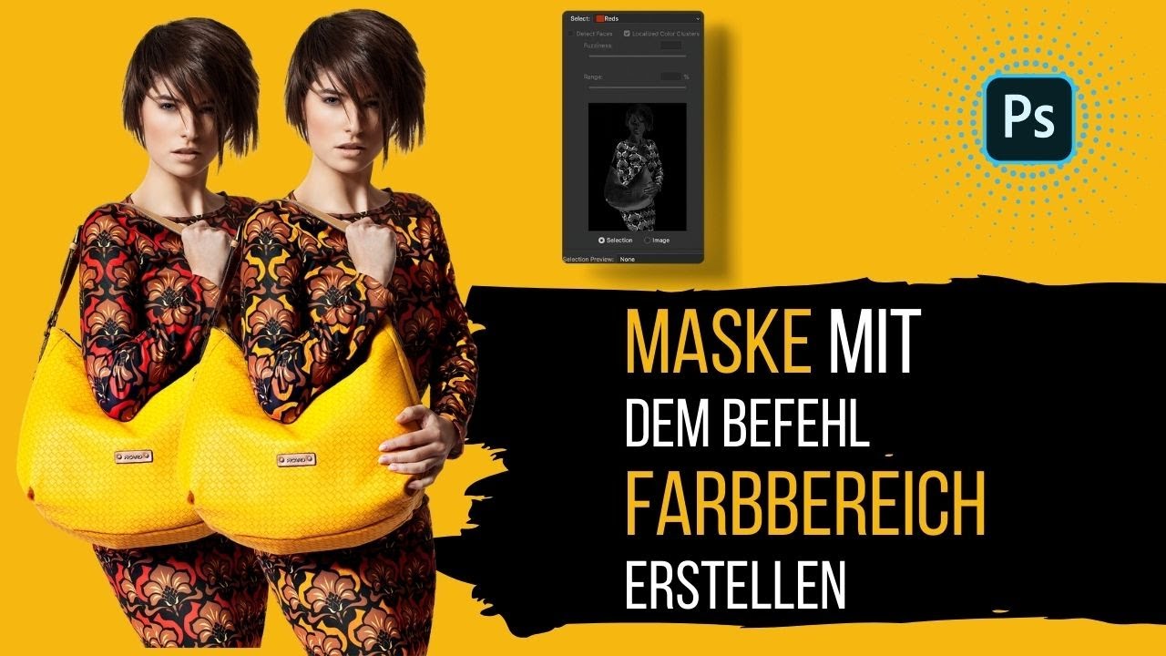 Maske mit dem Befehl 