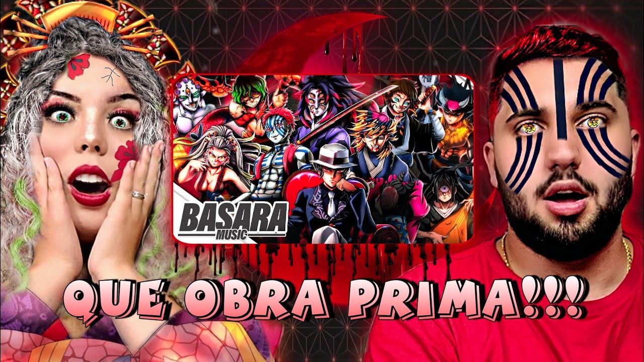 REACT - Luar de Sangue | Luas Superiores (Demon Slayer) | Basara