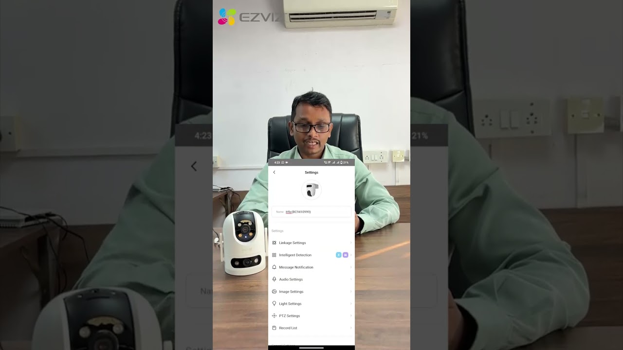 📱 EZVIZ H9C Setup Guide | Mobile Configuration, Alarm, Light, Notifications & Camera Sharing