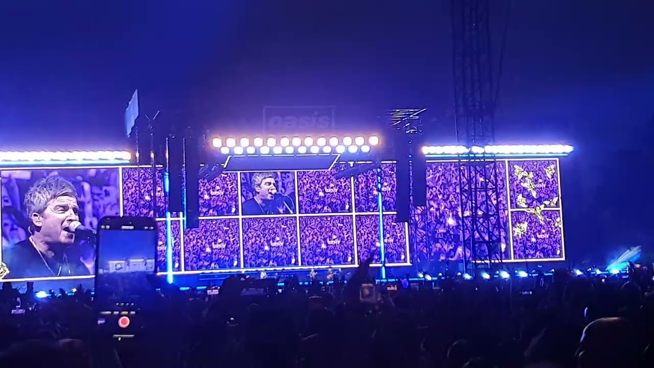 Oasis -  Dont look back in anger @ Estadio GNP , CDMX Mexico 12/09/2025