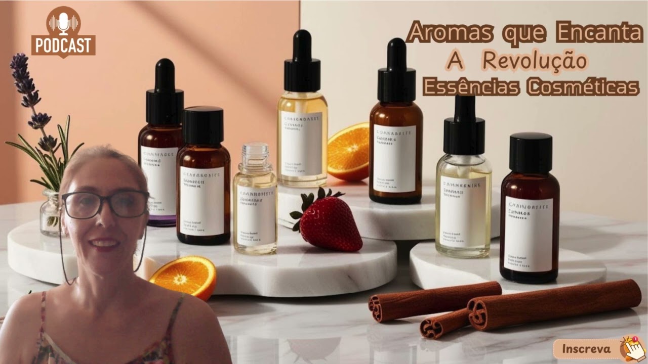 PODCAST:Aprenda a Montar sua Pirâmide Olfativa com as ESSÊNCIAS COSMÉTICAS e ganhe muito Dinheiro!