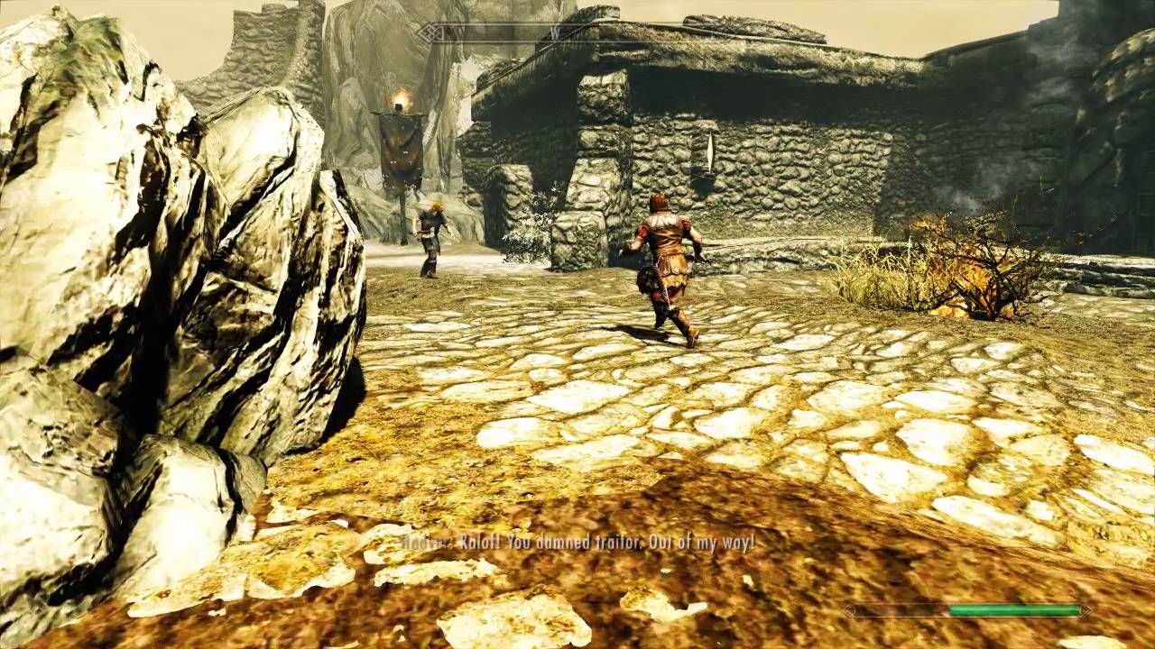 Skyrim Walkthrough - Helgen Escape