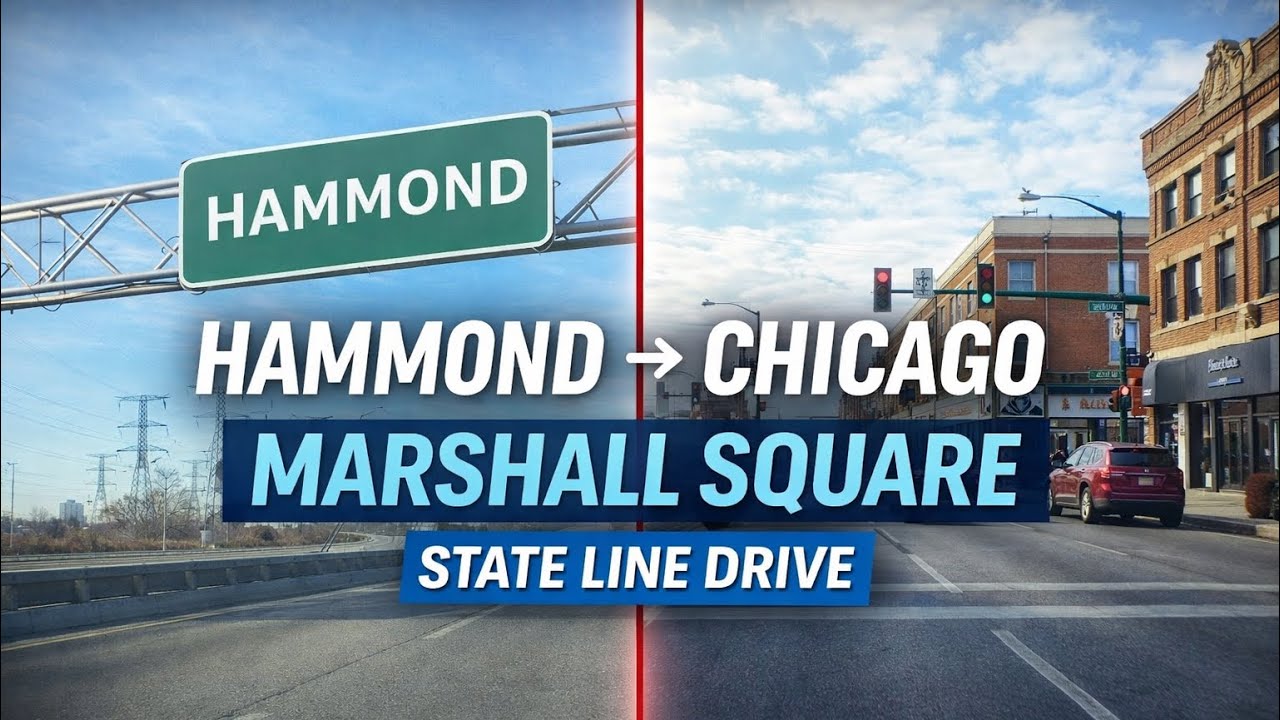Hammond to Marshall Square Chicago | Indiana to West Side Drive