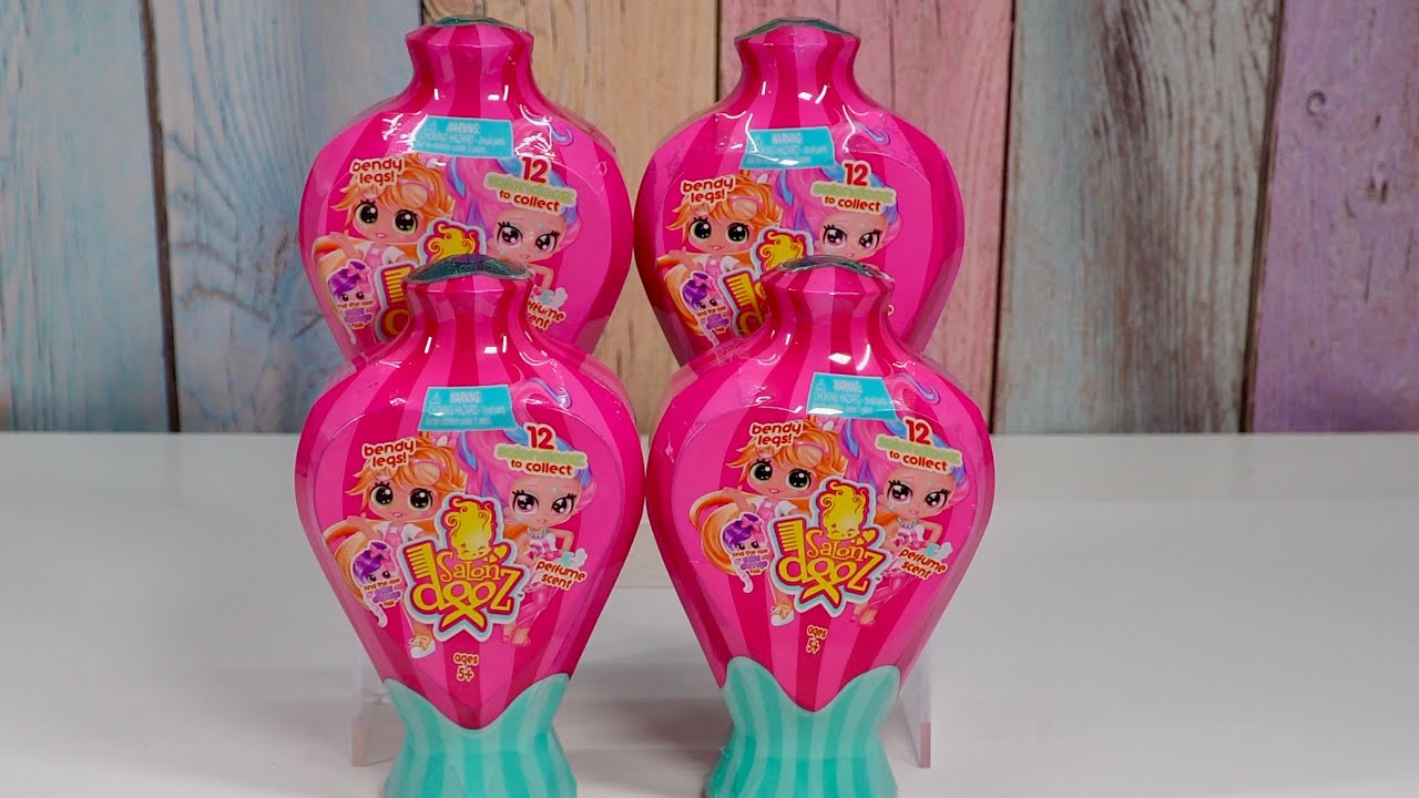Salondooz Hairdooz Dolls Perfume Bottle Mystery Packs
