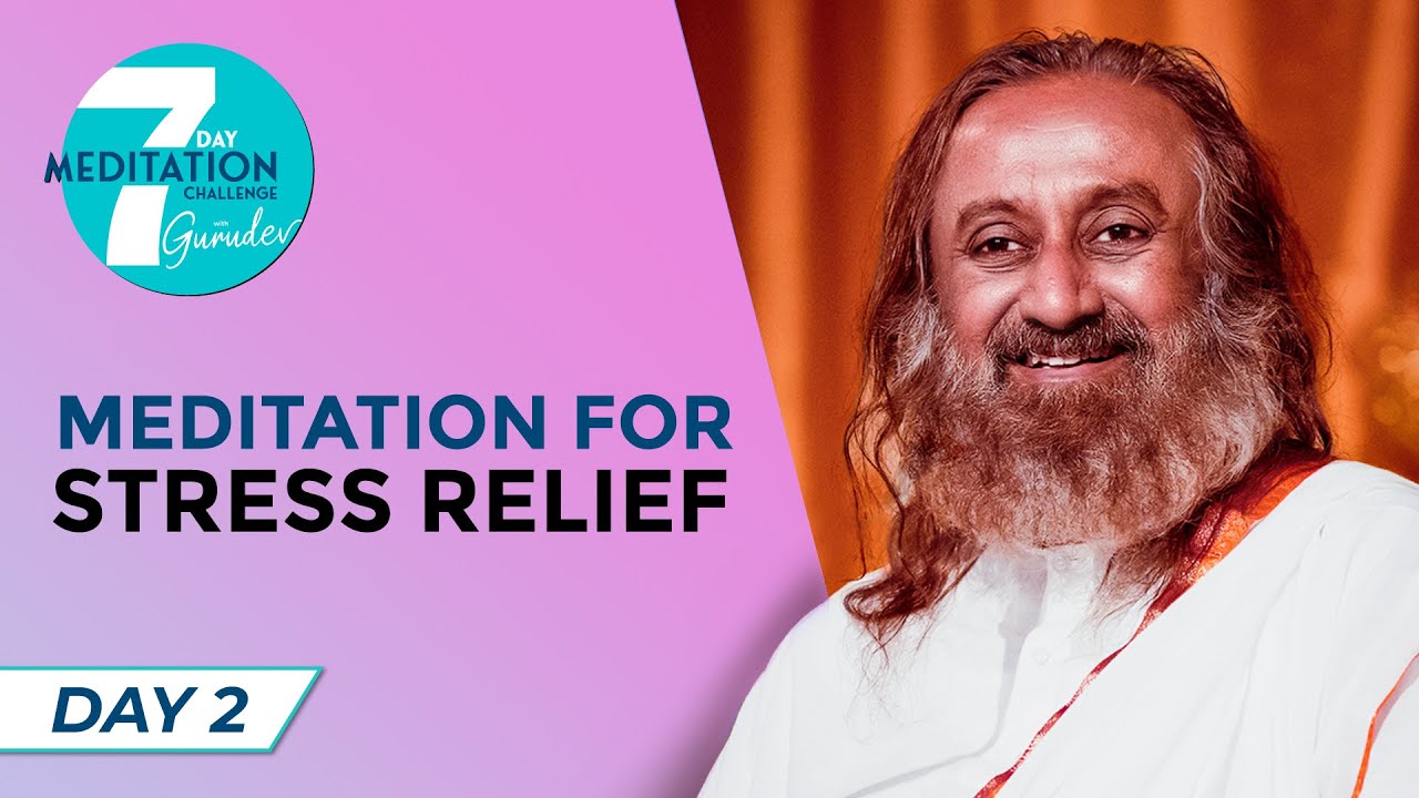 Meditation for Stress Relief in Hindi & English | Day 2 of the 7-Day Meditation Challenge