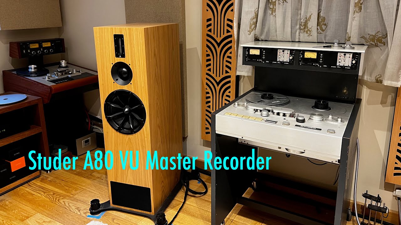 Studer A80 VU Master Recorder — открытие легенды.