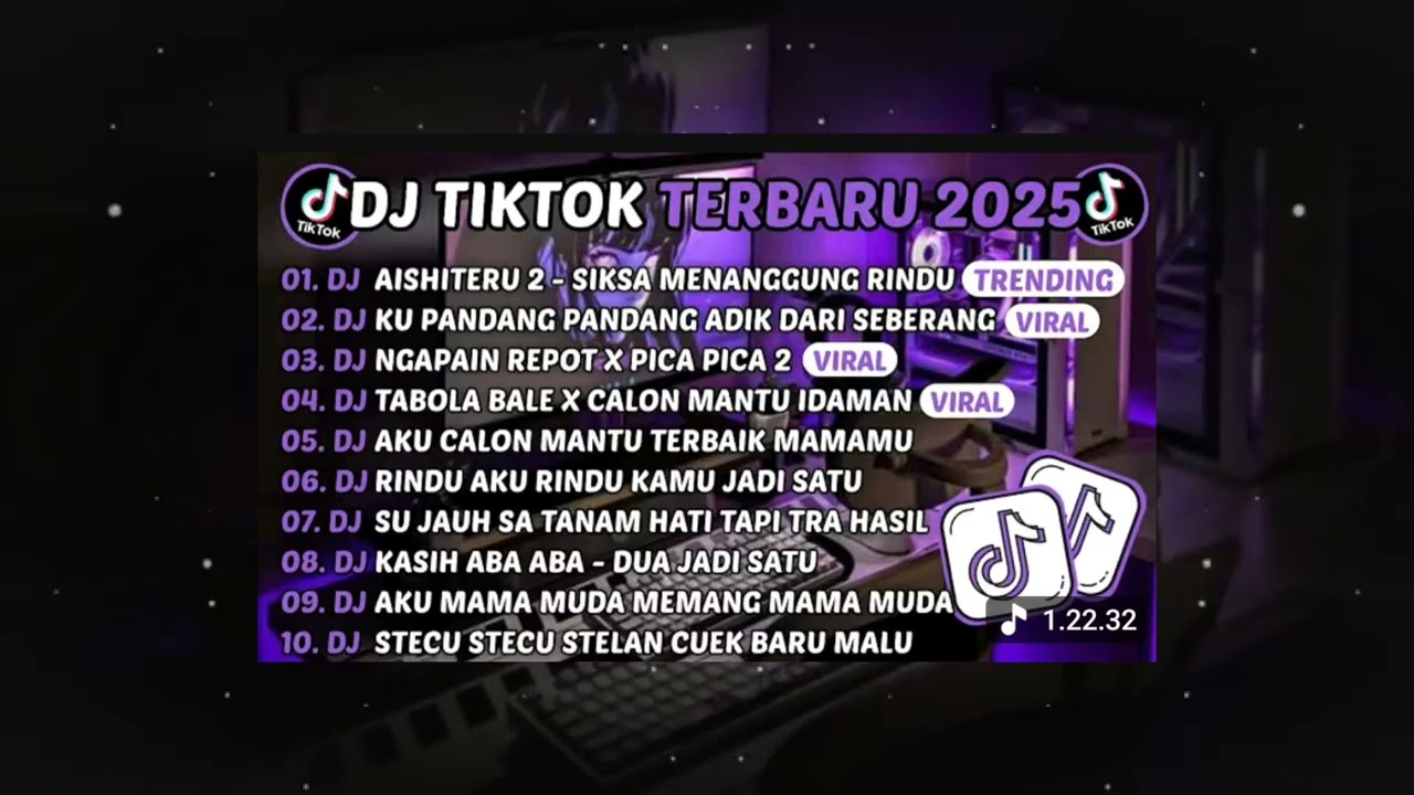 DJ TIKTOK TERBARU 2025-🎵DJ AISHITERU 2 - SIKSA MENANGGUNG RINDU🎵DJ CINTA DARI SEBERANG FULL ALBUM