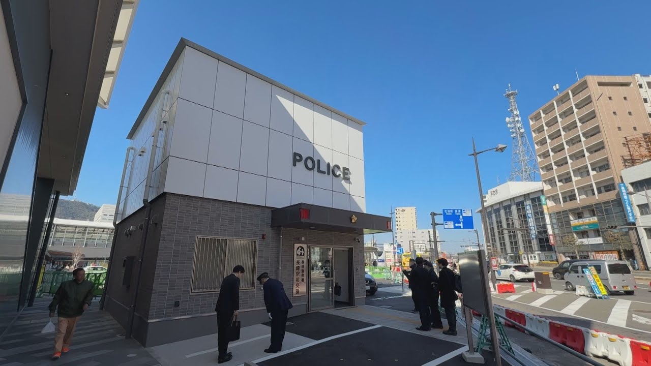 「長崎の玄関口を守る交番」長崎駅前交番がリニューアル 利用者に配慮したデザイン