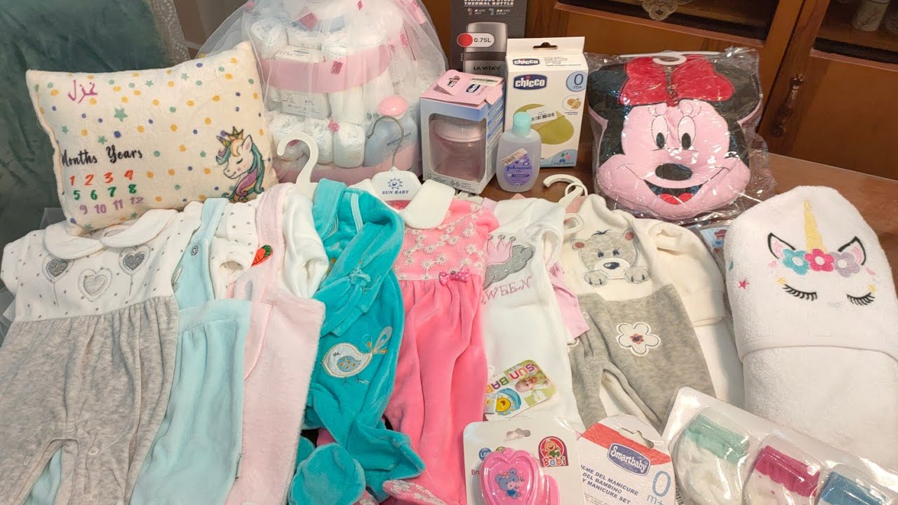 مشتريات البيبي الجديد 👶كل المستلزمات من الالف الي لياء