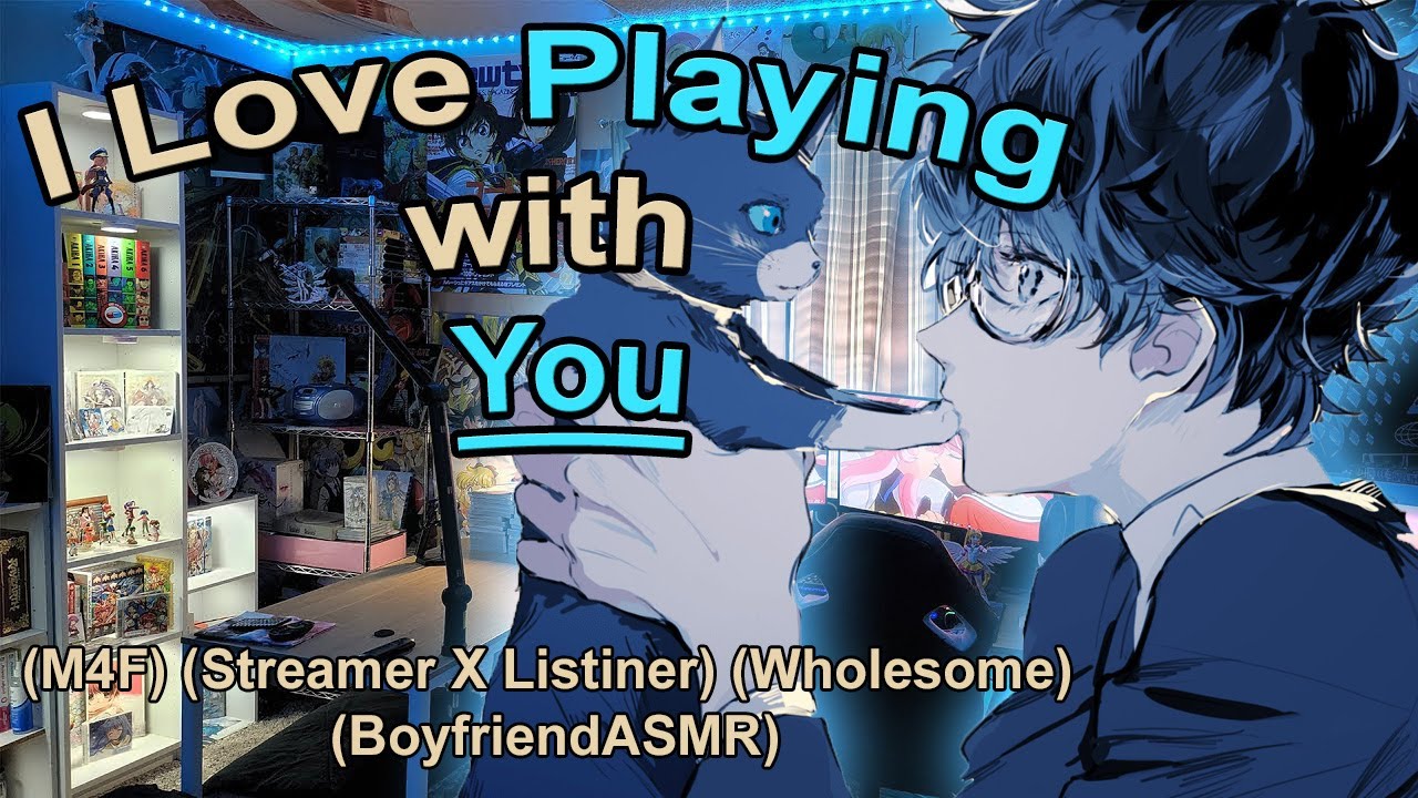 Playing with your Streamer Boyfriend | (Wholesome ASMR) {M4F} (Gamer X Listener)