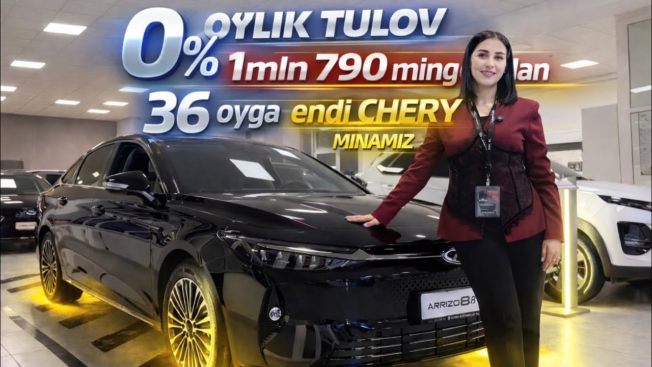 OYLIK TULOV 1 mln 790 ming 🔥 YILLIK 0% RASSROCHKAGA OLING  XALQ KREDITDAN CHARCHADI ||CHERY MINAMIZ