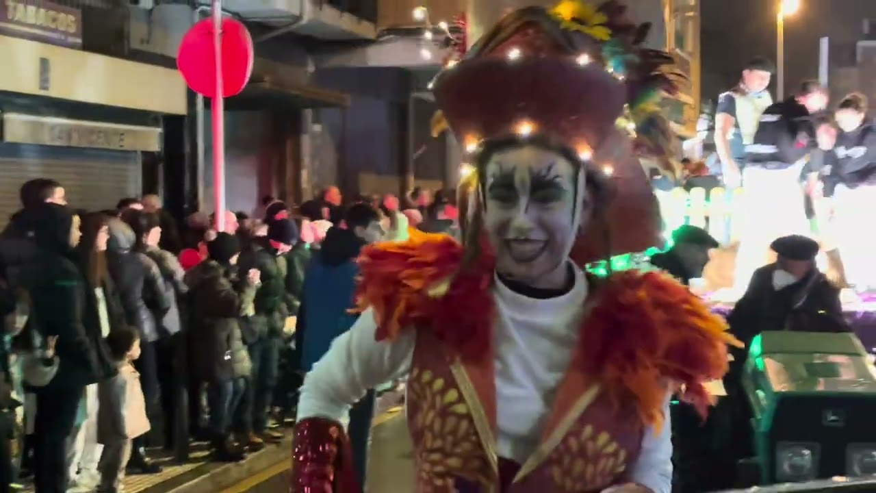 Desfile de Olentzero en Barakaldo