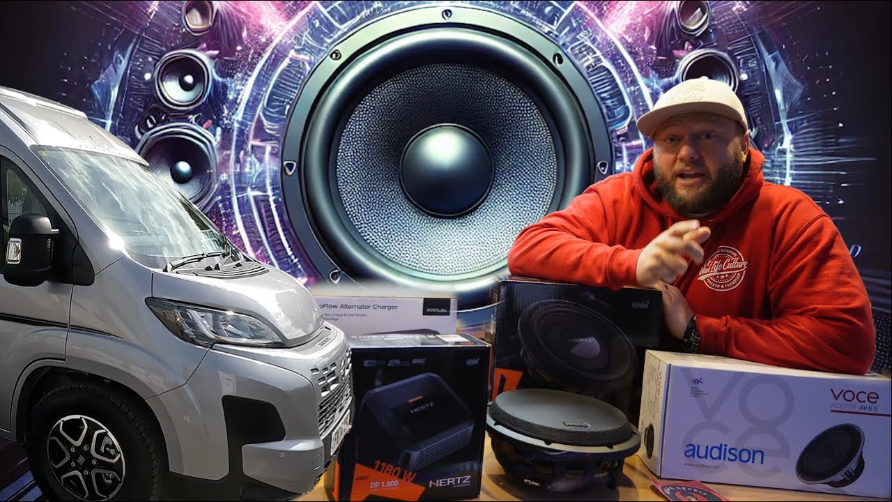 Fiat Ducato Audio Upgrade: From Basic to Epic Sound Quality! Installation in the Autotrail 68