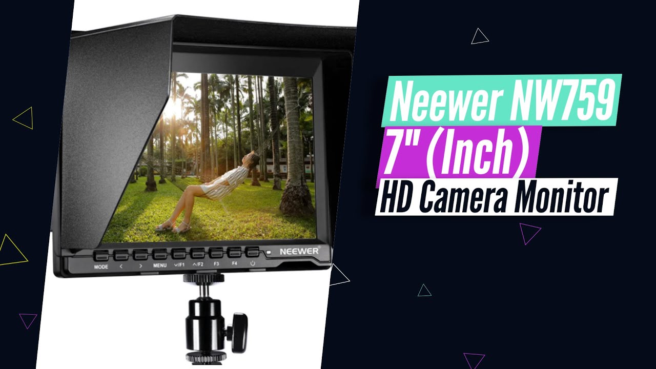 Neewer NW759 7Inch HD Camera Monitor Kit // Review