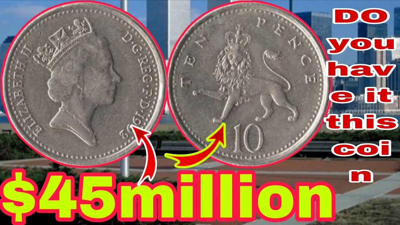 Rare 1992 UK Ten Pence Coin Worth Thousands! | Check Your Coins Now 💰🇬🇧