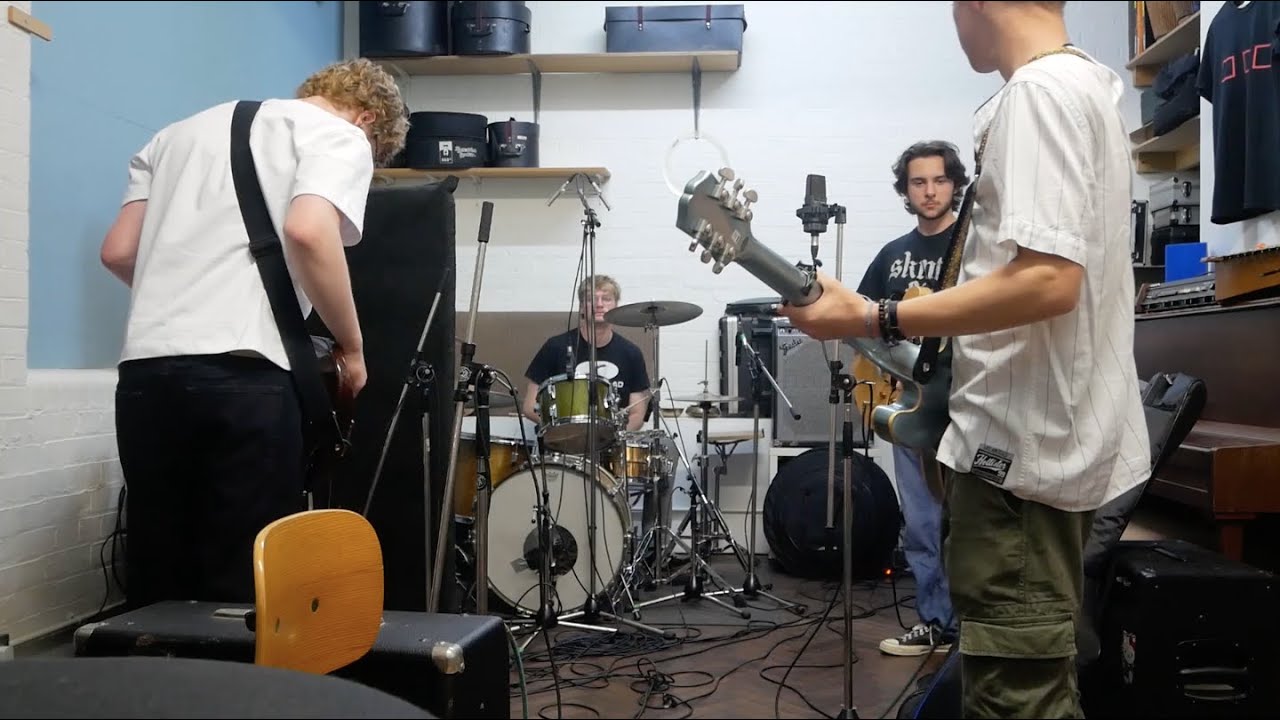 record a demo with my band