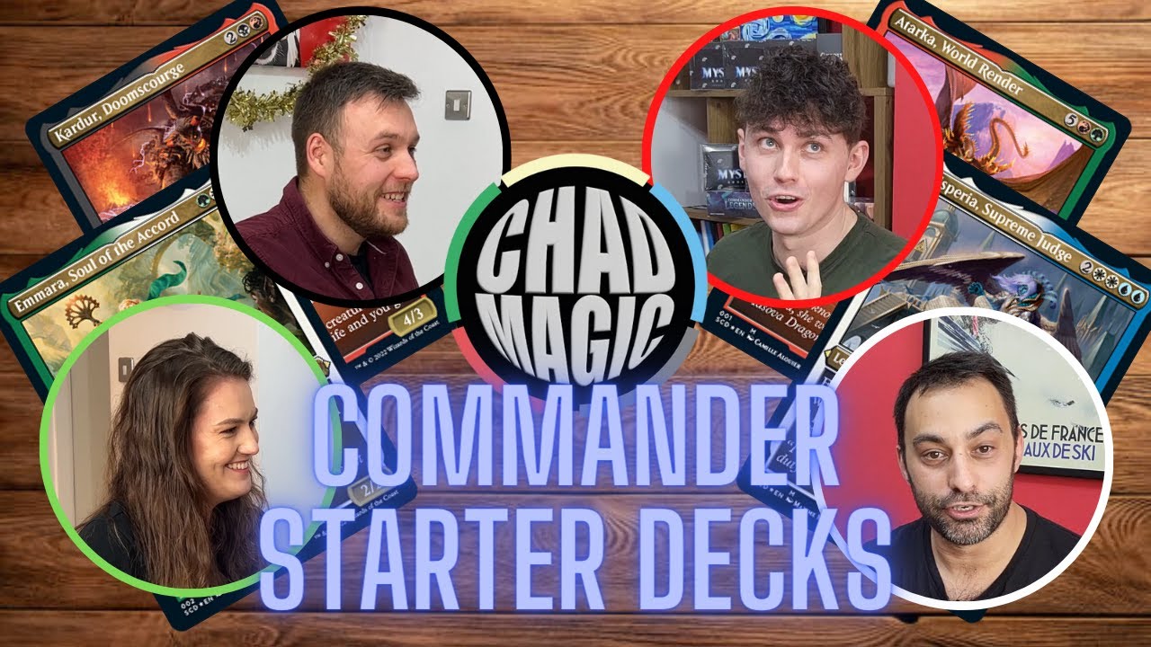 Commander Starter Decks - UNBELIEVEABLY POWERFUL PRECONS!