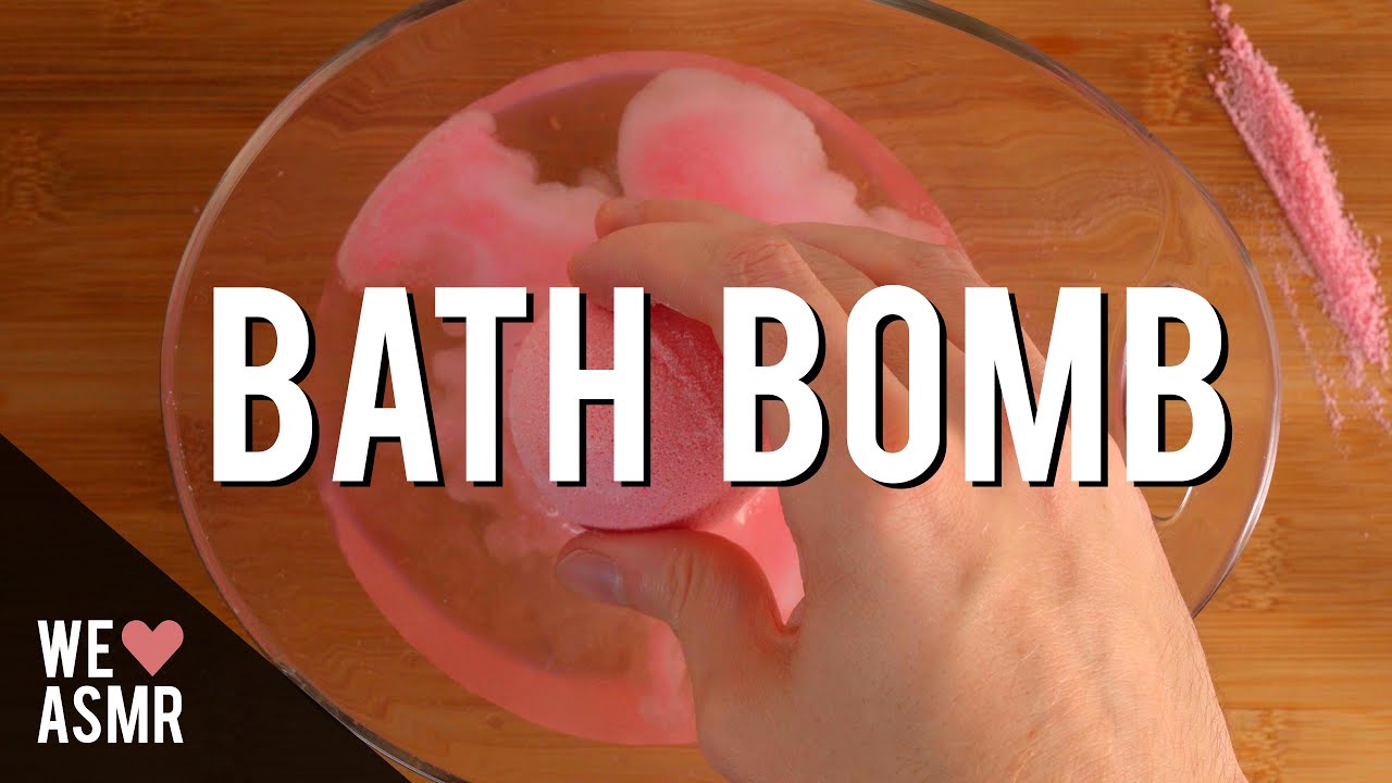 ASMR 4K | Bath Bomb | No Talking (Badekugel)