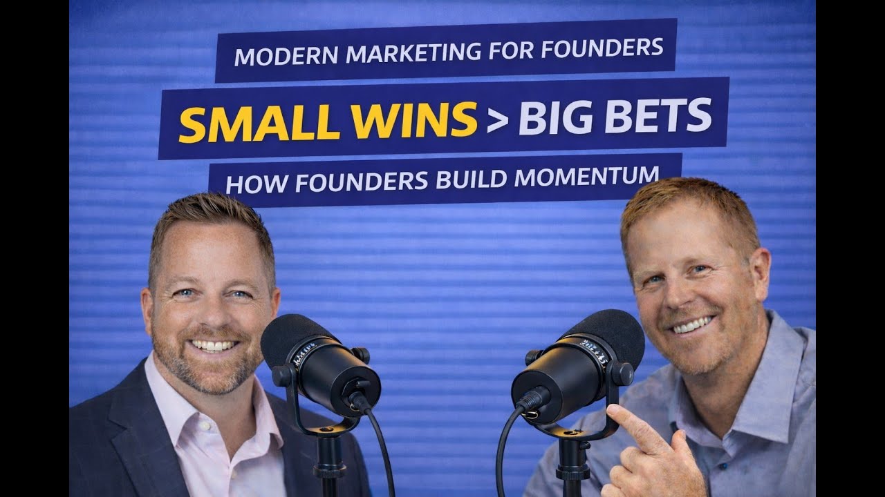 Why Founders Lose Momentum (And How Small Wins Actually Scale Businesses)