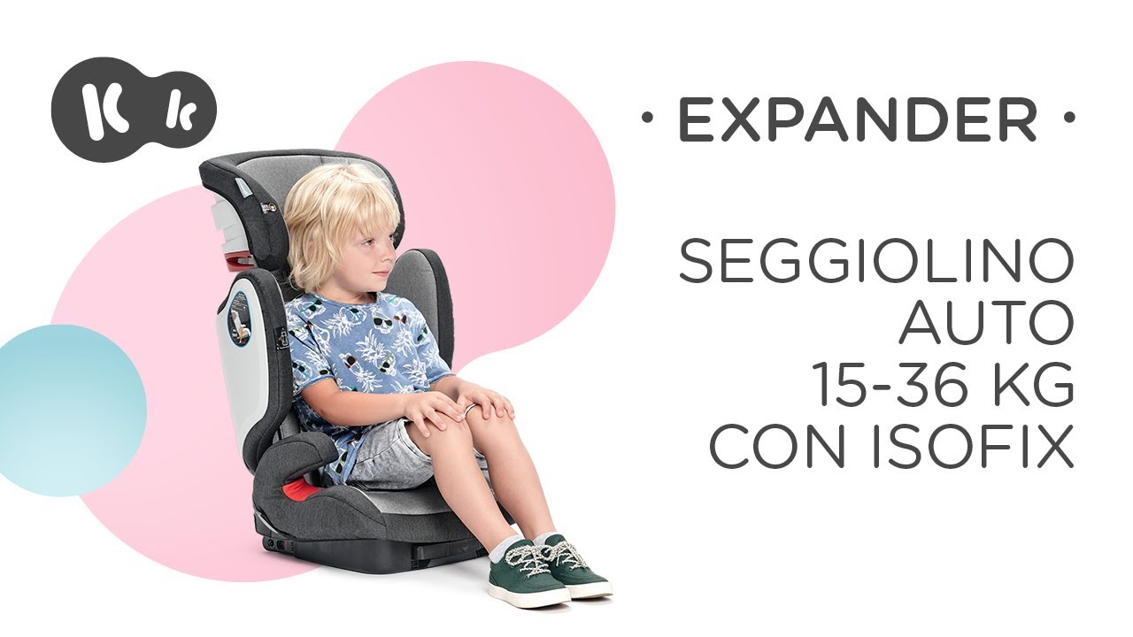 Seggiolino auto 15-36 kg EXPANDER di Kinderkraft | ISOFIX