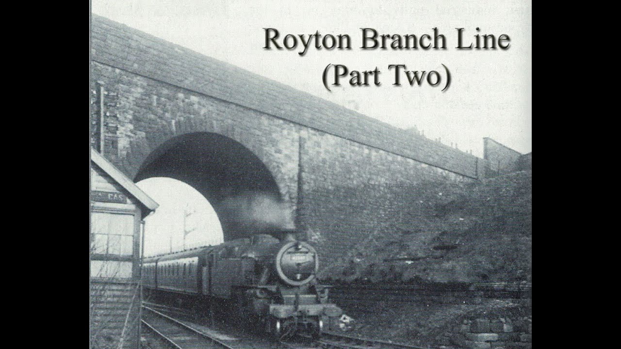 Royton Branch Line Two concludes the trackbed walk from Salmon Field to Royton terminus station