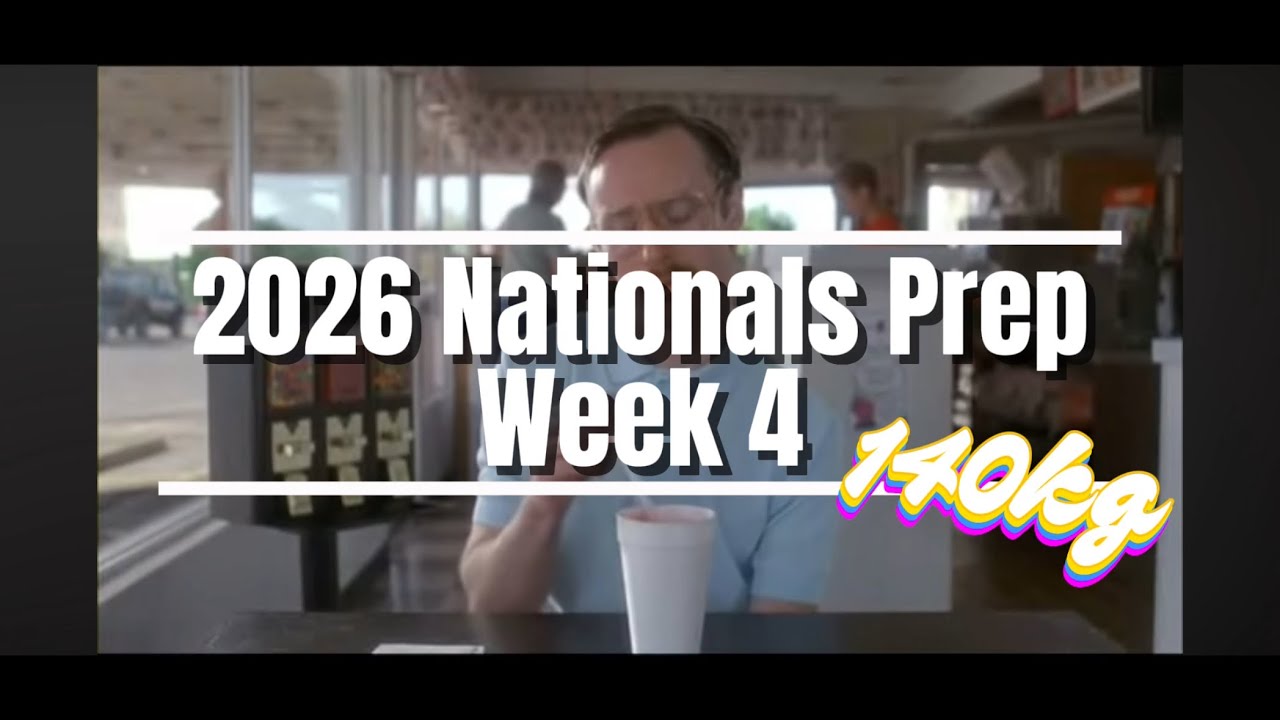 USAPL Nationals 2026 140kg Prep Week 4