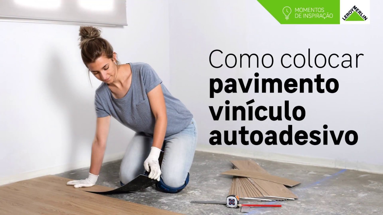 Como colocar pavimento vinílico adesivo | LEROY MERLIN