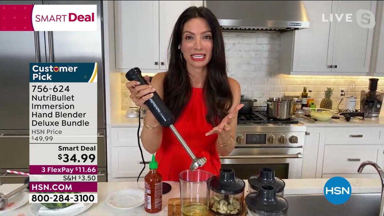 NutriBullet Immersion Hand Blender Deluxe Bundle