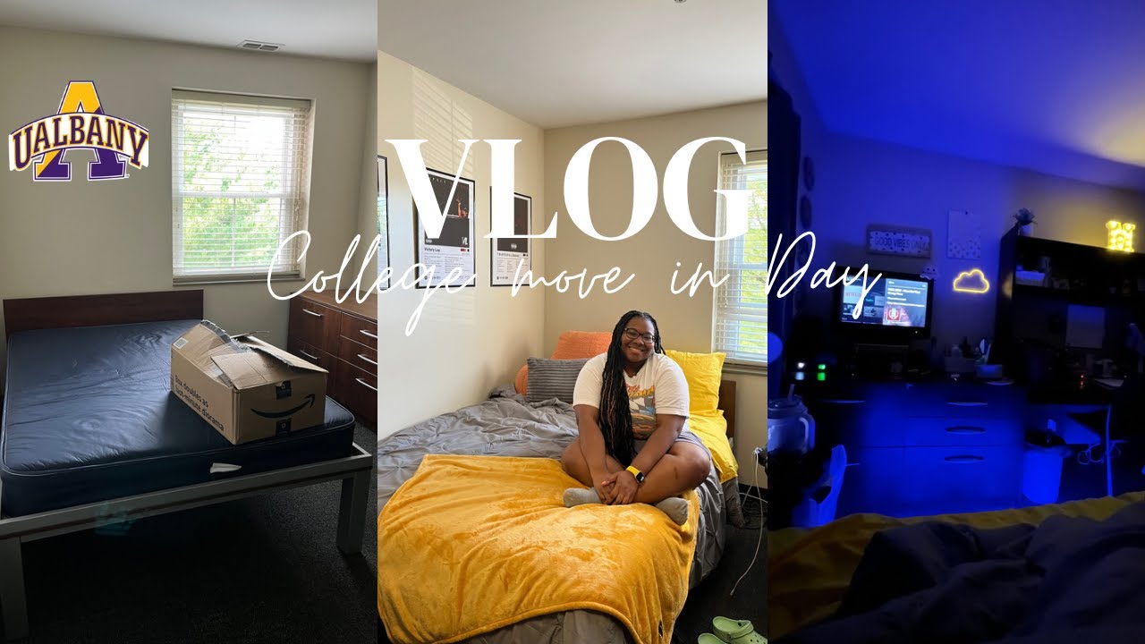 COLLEGE MOVE IN DAY| UALBANY 2022