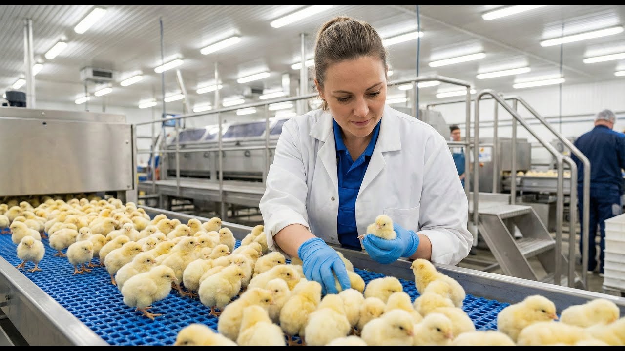 Chicken Mega Factory: Chicken Egg Incubation Technology - Broiler Raising Method & Process