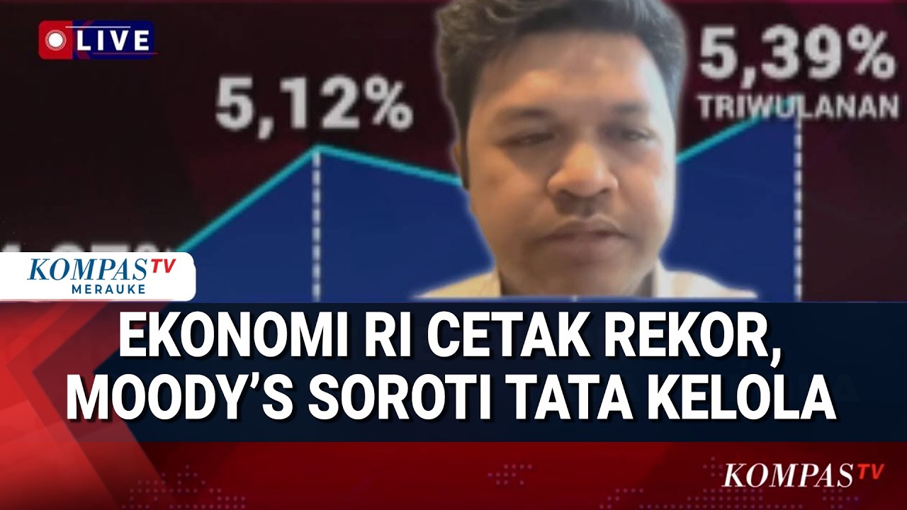 [FULL] Ekonomi Indonesia Tumbuh 5,11 Persen, Kenapa Moody's Turunkan Prospek Kredit Ini Kata Ekonomi