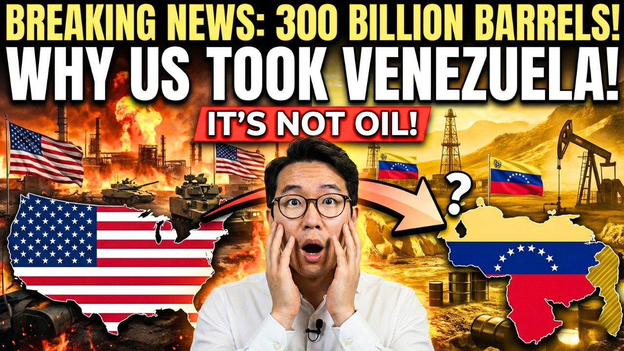 300 Billion Barrels: Why The US Just Took Venezuela (It&rsquo;s Not Oil)