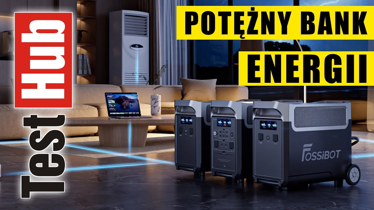 FOSSiBOT F3600 Pro + FB3840 Expansion Battery - potężny bank energii o pojemości do 11,5 kWh