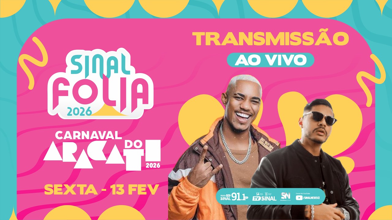 AO VIVO 🔴 Carnaval de Aracati 2026 – Primeira Noite com Hungria e O Kannalha