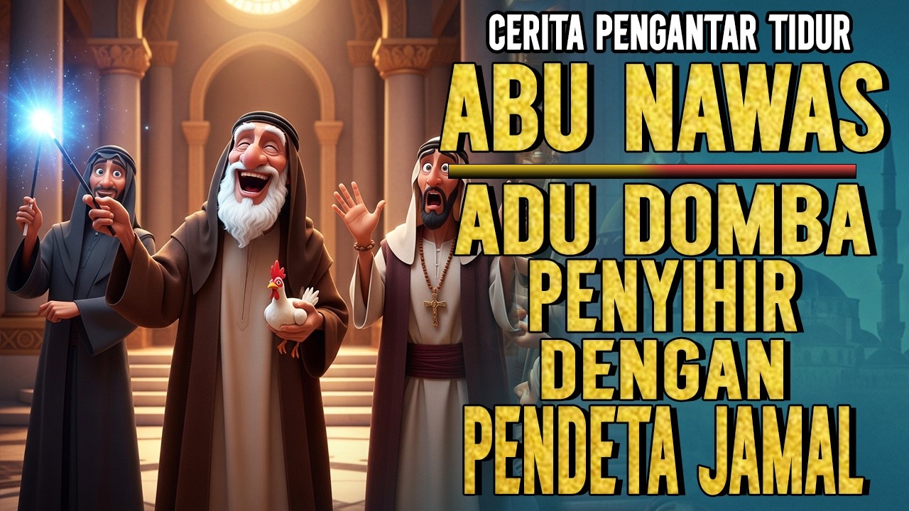 ABU NAWAS MENGADU DOMBA PENYIHIR VS PENDETA JAMAL|| DONGENG SEBELUM TIDUR
