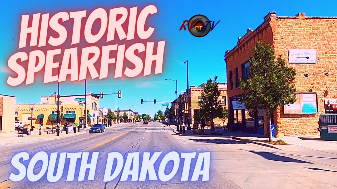 Spearfish Historic Downtown - Leaving South Dakota - Belle Fourche