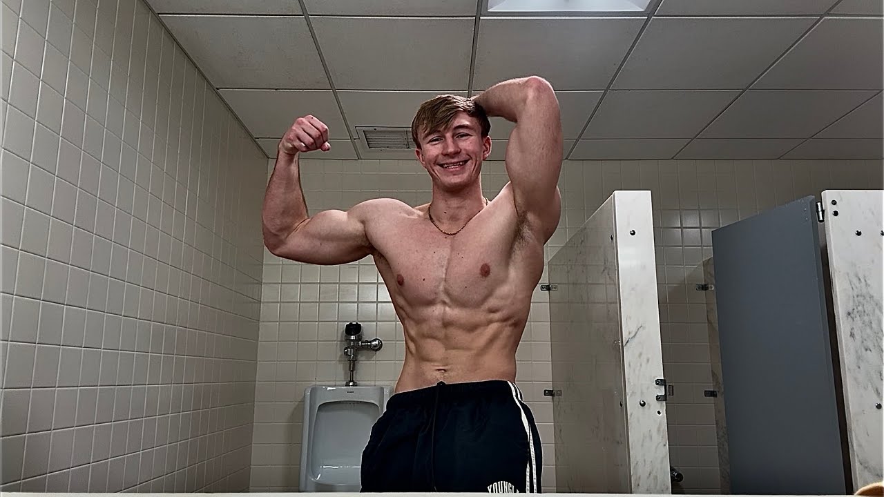 Teenage Body Builder on Prep - Day in the Life