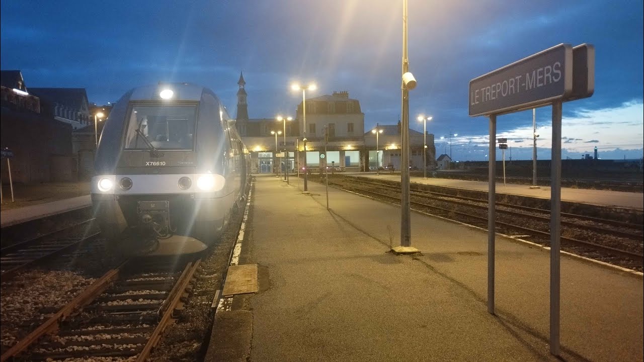 Beauvais - Le Tréport-Mers en AGC 14/12/2024