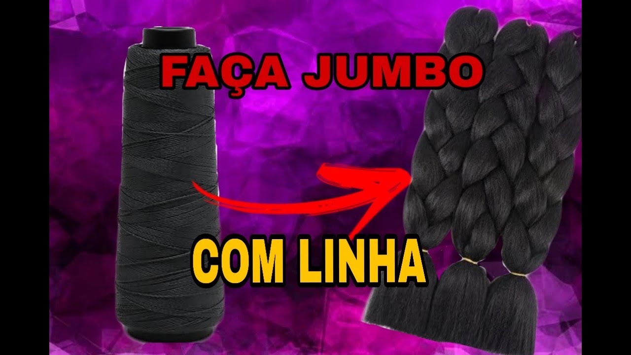BOX BRAIDS COM LINHA DE CROCHÉ QUE PARECE CABELO SINTÉTICO
