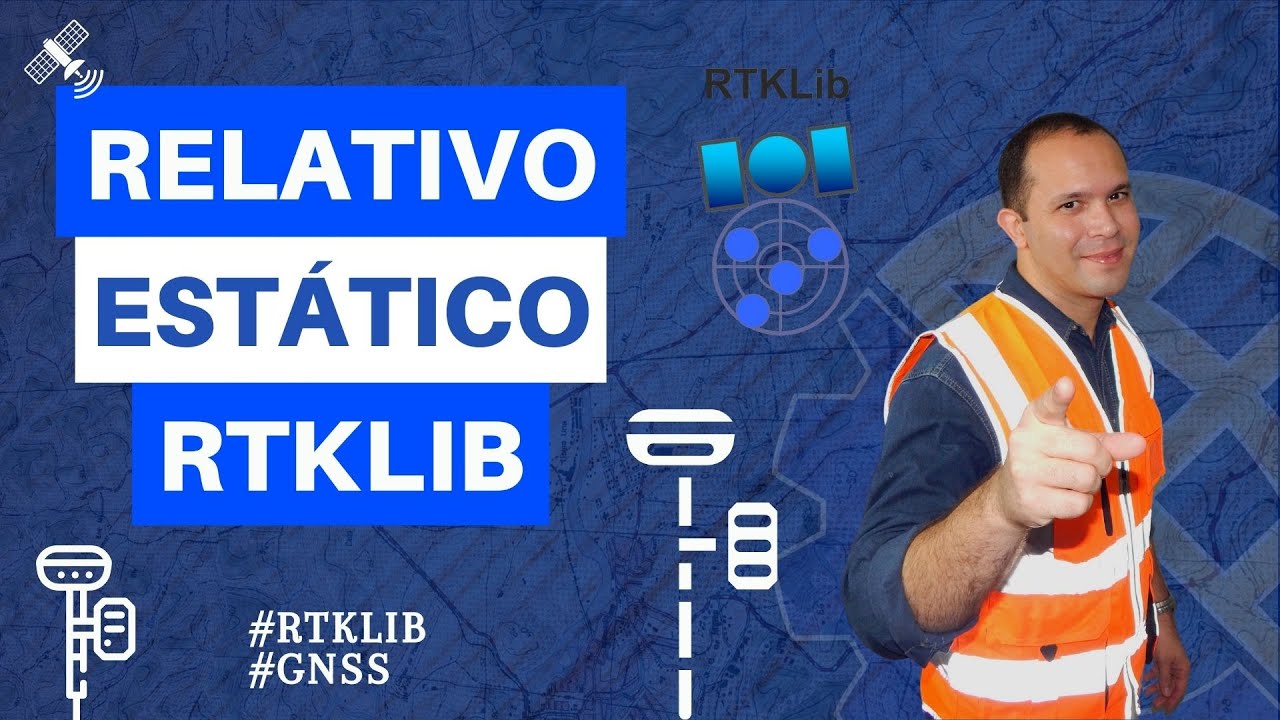 RTKLIB - Posicionamento GNSS Relativo Estático