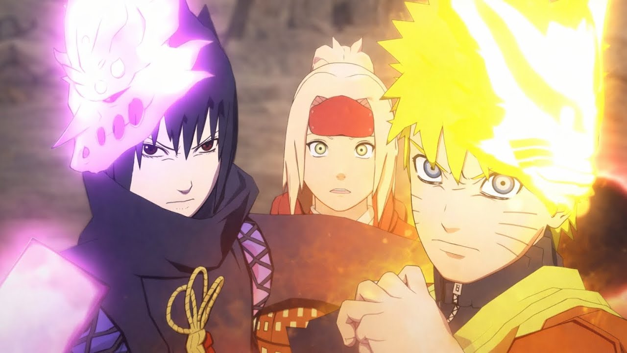 New Naruto x Sasuke x Sakura ( Culminated Feelings Wind Lightning Cherry Blossom Formation )