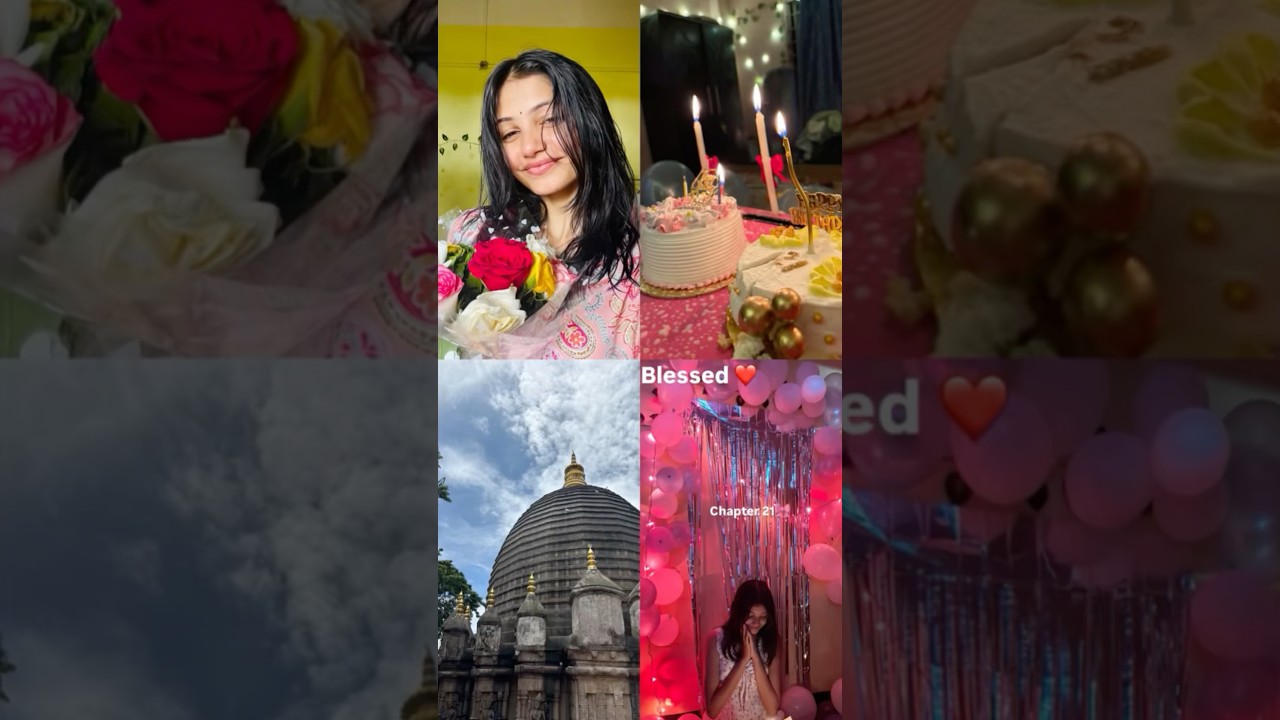 28-07-2025❤️Happy B&rsquo;day to mee 🥳 #youtubeshorts #minivlog #birthdaycelebration #assamese #birthday
