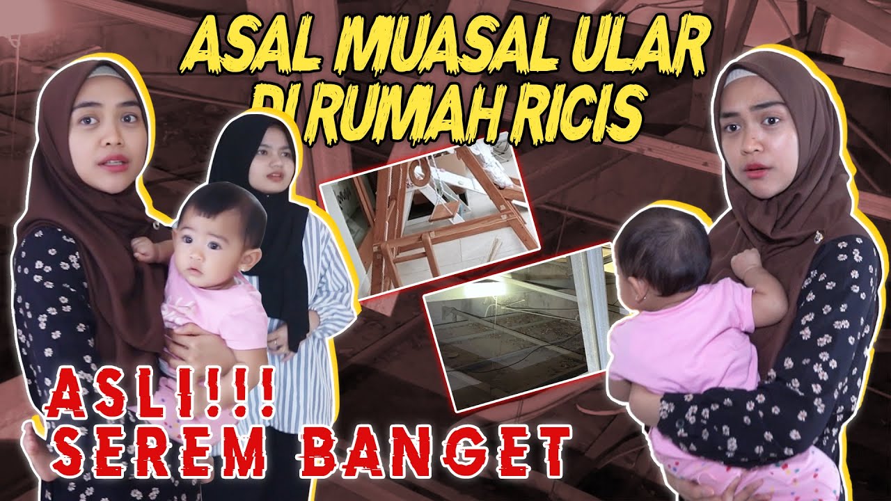 BONGKAR LOTENG RUMAH BARU RICIS.. ULARNYA DATANG DARI SINI..